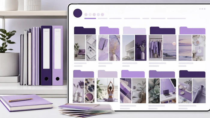 Editorial visual for Pinterest Board SEO with topic-specific Pinterest search and strategy elements