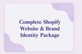 Complete Shopify Website & Brand Identity Package