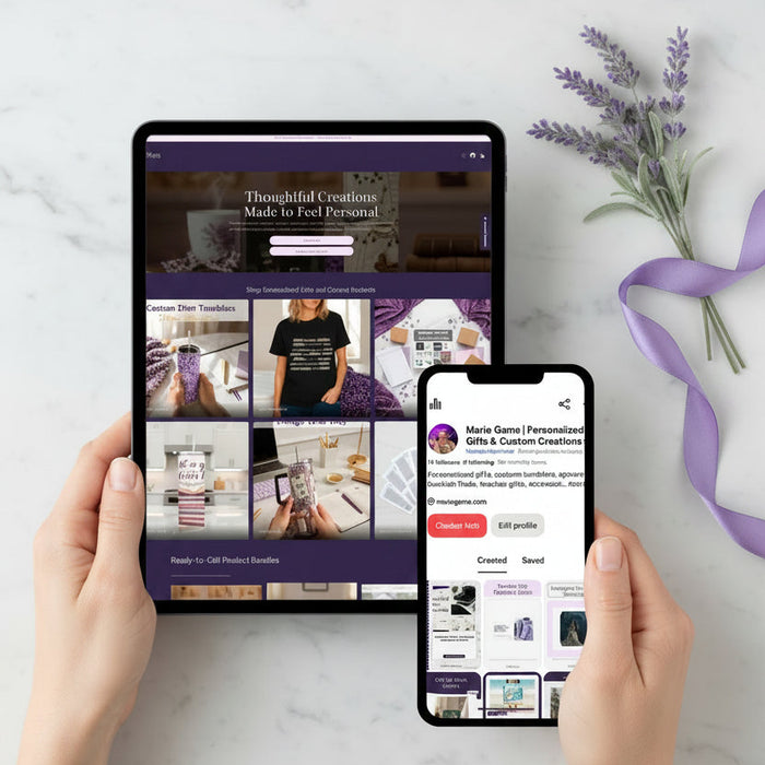 Marie Gems — Personalized Gifts & Handmade Products